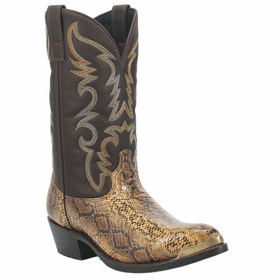 Laredo mens Monty western boots, Brown, 10.5 US