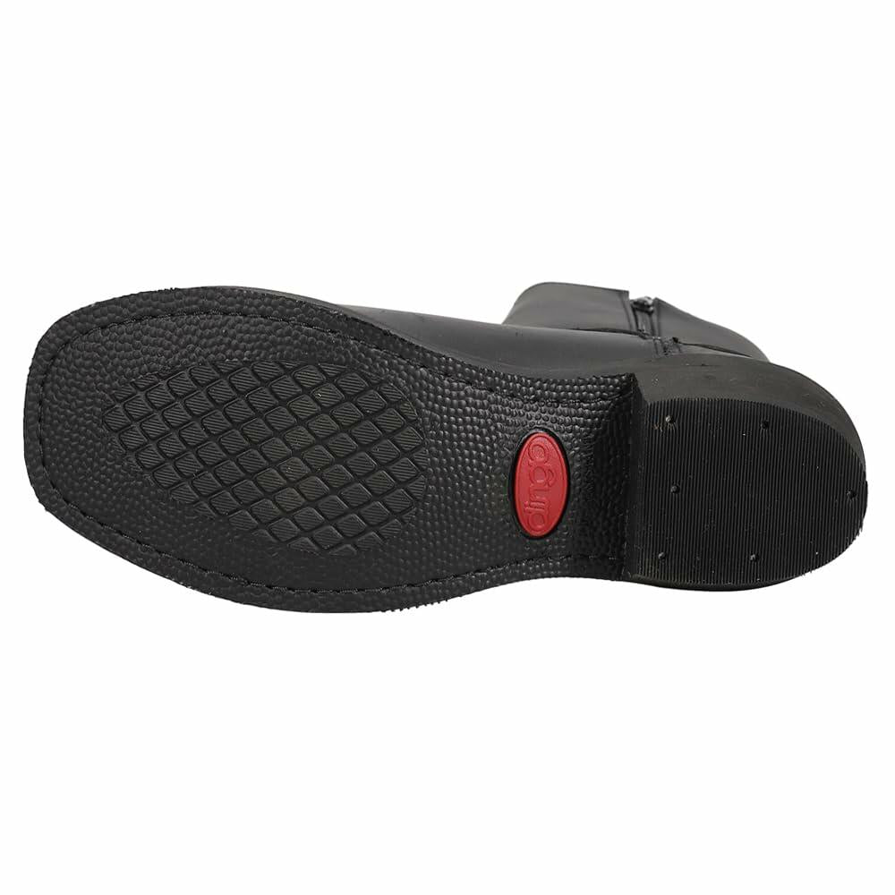 Dingo Men's Rev Up Western Shoe,Black,7 D US