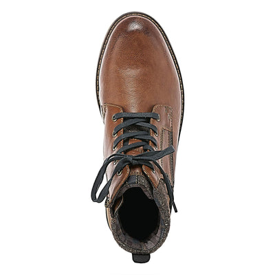 Spring Step Men's Johnny Sneaker Cognac EU 46 / US 12-12.5