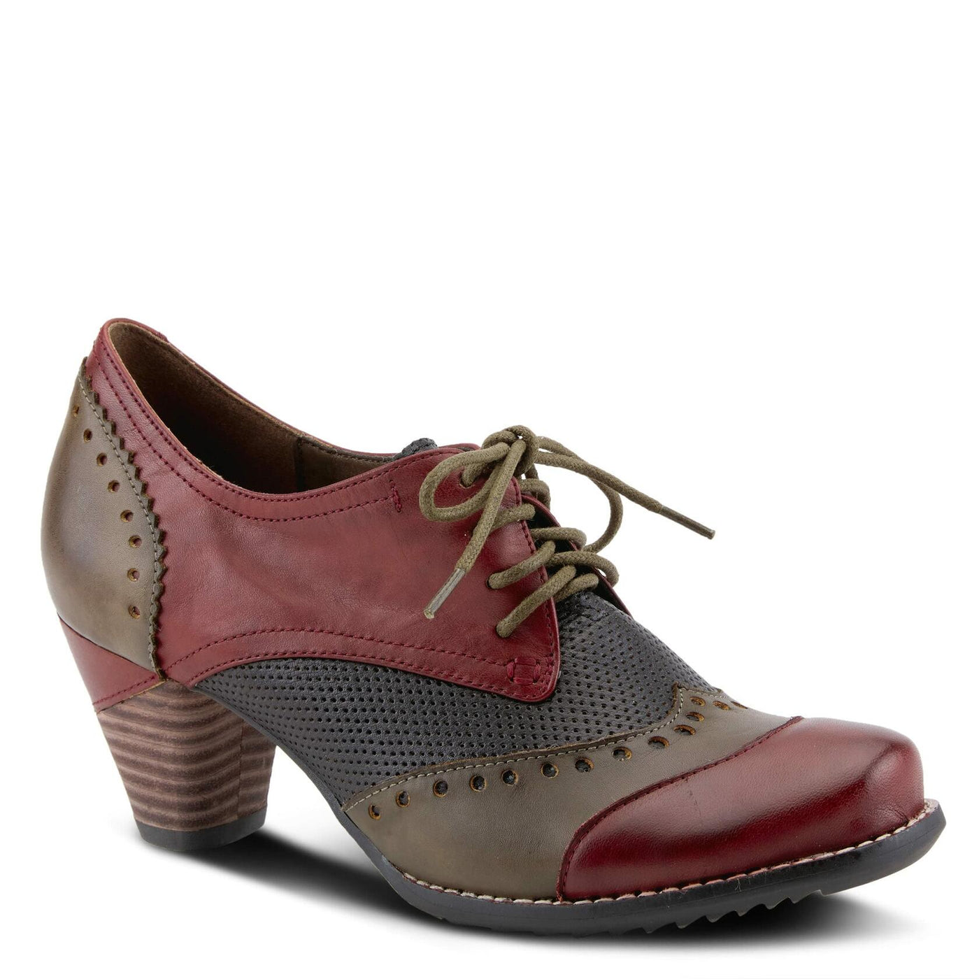 L'Artiste by Spring Step Bardot Red EU 35 (US Women's 5) M