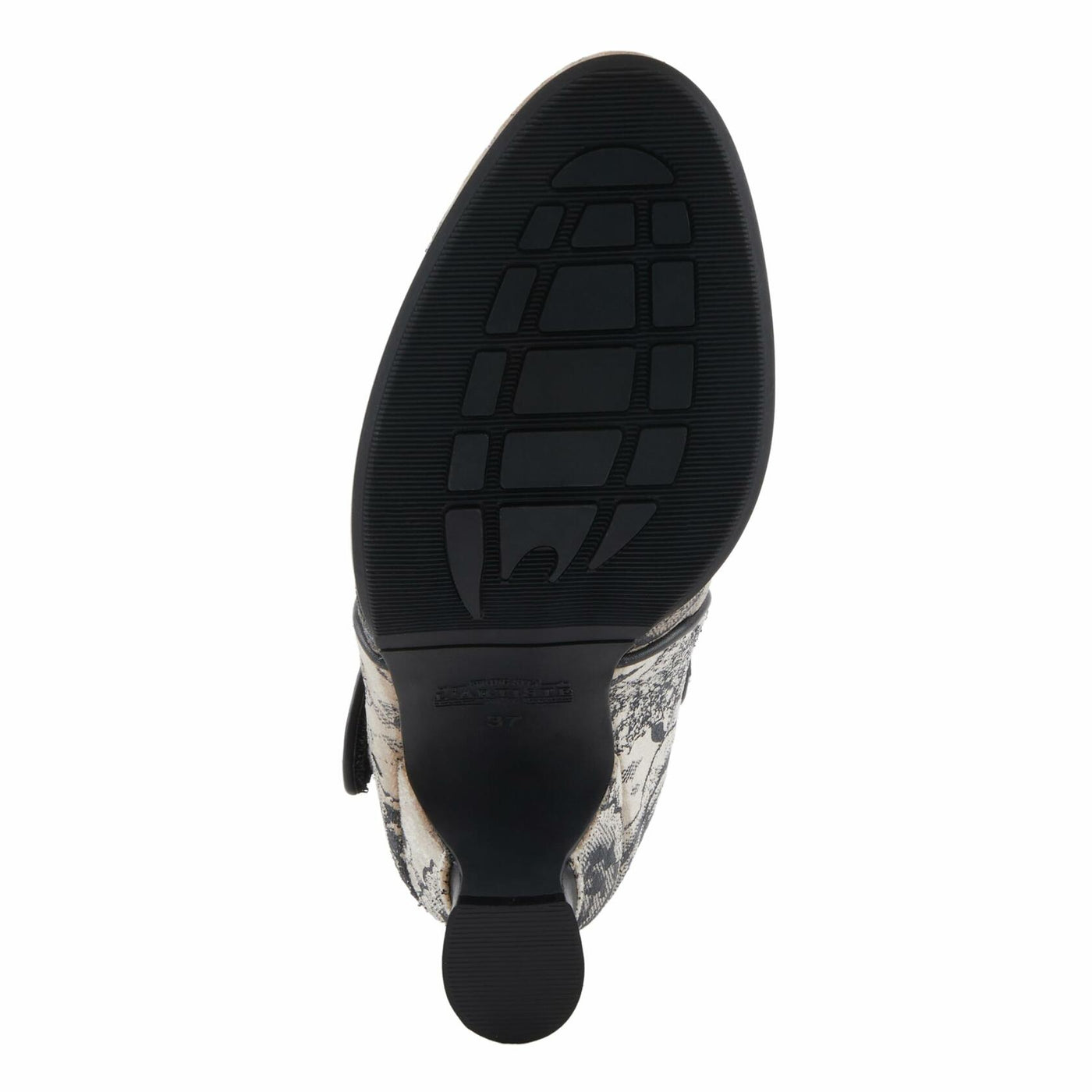 Spring Step L'Artiste Adodora-Prit Mary Jane Pumps | Baroque-Inspired Velvet & Leather Heels Black Multi EU 39 / US 8.5