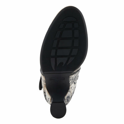 Spring Step L'Artiste Adodora-Prit Mary Jane Pumps | Baroque-Inspired Velvet & Leather Heels Black Multi EU 39 / US 8.5