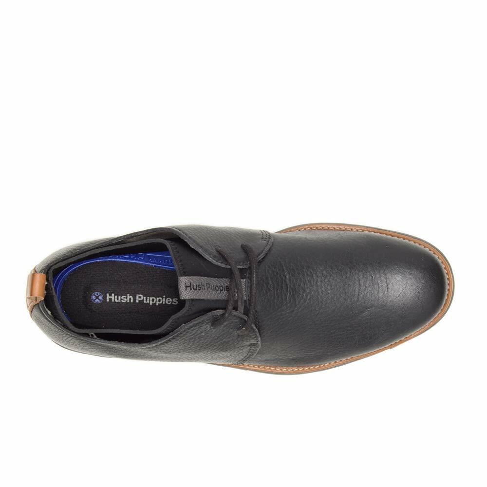Hush Puppies Men's Performance Expert Oxford, Dark Grey, 7 M US