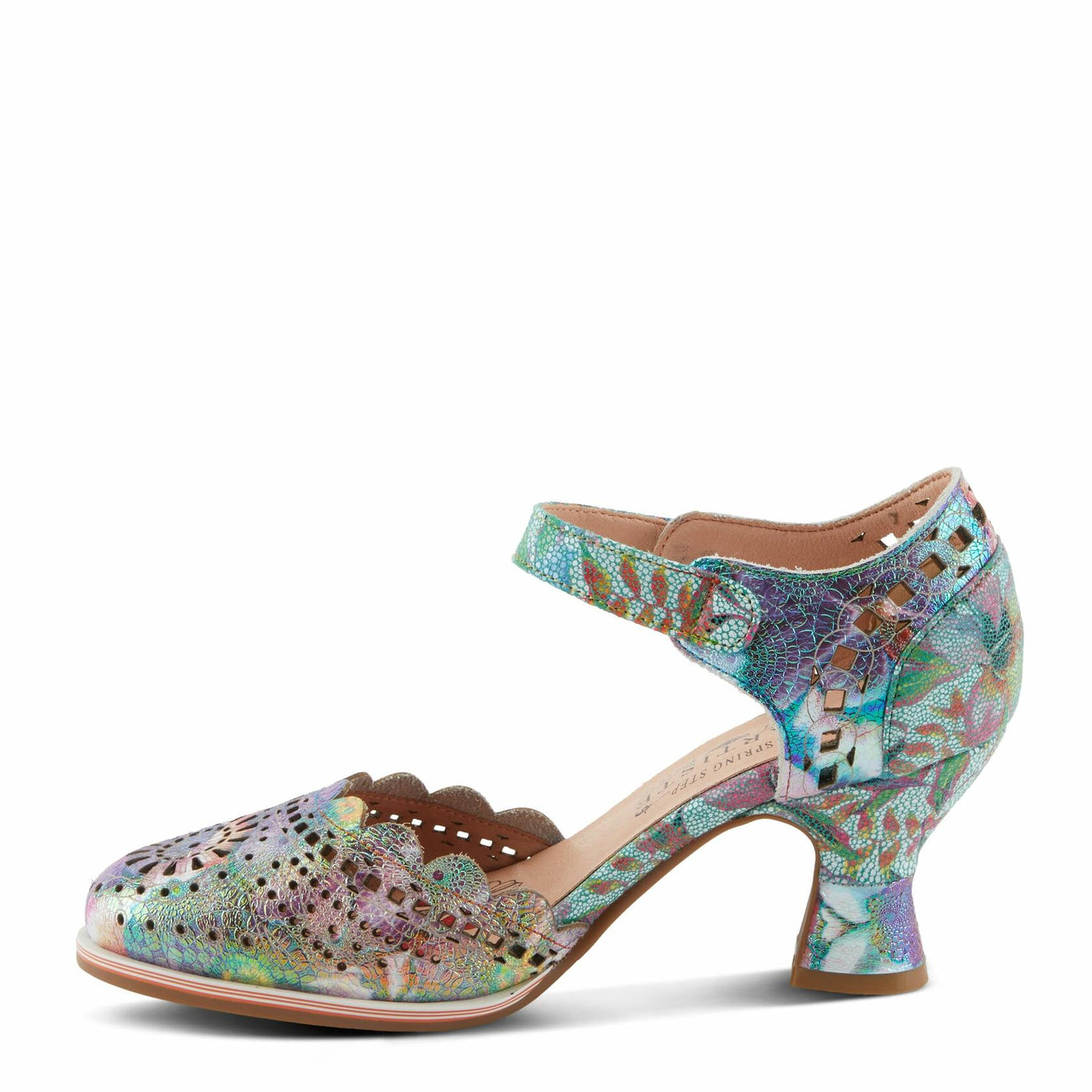 L'Artiste by Spring Step Women's Luxe Pump, Rainbow, 9