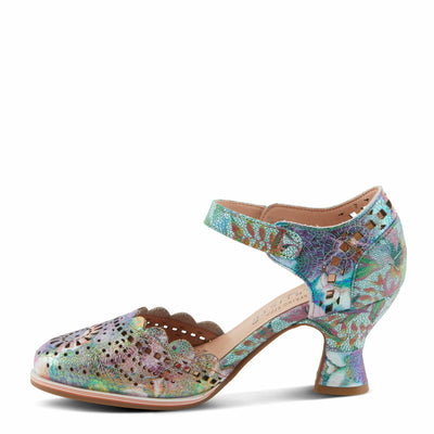 L'Artiste by Spring Step Women's Luxe Pump, Rainbow, 9