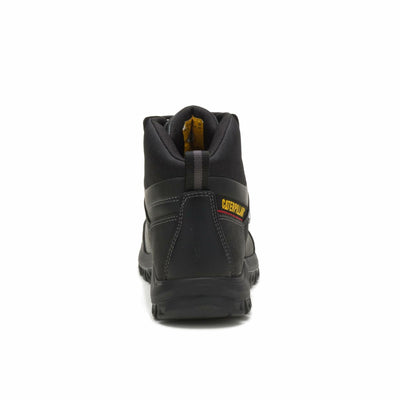 Cat Footwear Men's Threshold Waterproof Steel Toe Work Boot, Black, 6