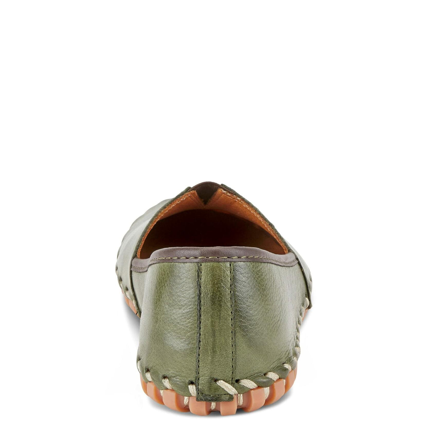 Spring Step Kathaleta-Croco Shoes for Women - Ladies Leather Booties with Rubber Outsole - Comfortable Slip-On Flat Shoes for Womens