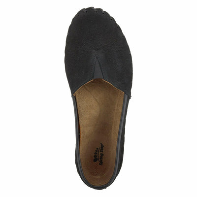 Spring Step Kathaleta Shoes for Women - Ladies Slip-On Shoes with Rubber Outsole - Comfortable Leather Shoes for Womens - Black EU 39 / US 8.5