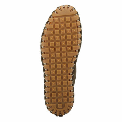 Spring Step Kathaleta Shoes for Women - Ladies Slip-On Shoes with Rubber Outsole - Comfortable Leather Shoes for Womens - Dark Olive EU 36 / US 5.5-6