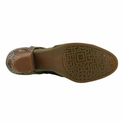 L'Artiste by Spring Step Women's Toolie Pump, Olive Green, 8.5