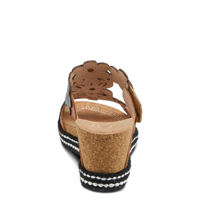 Spring Step L'Artiste Women's Damour Sandals White Multi EU 37 / US 6.5-7