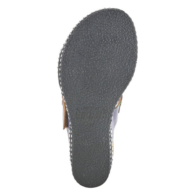 Spring Step L'Artiste Women's Damour Sandals Navy Multi EU 39 / US 8.5
