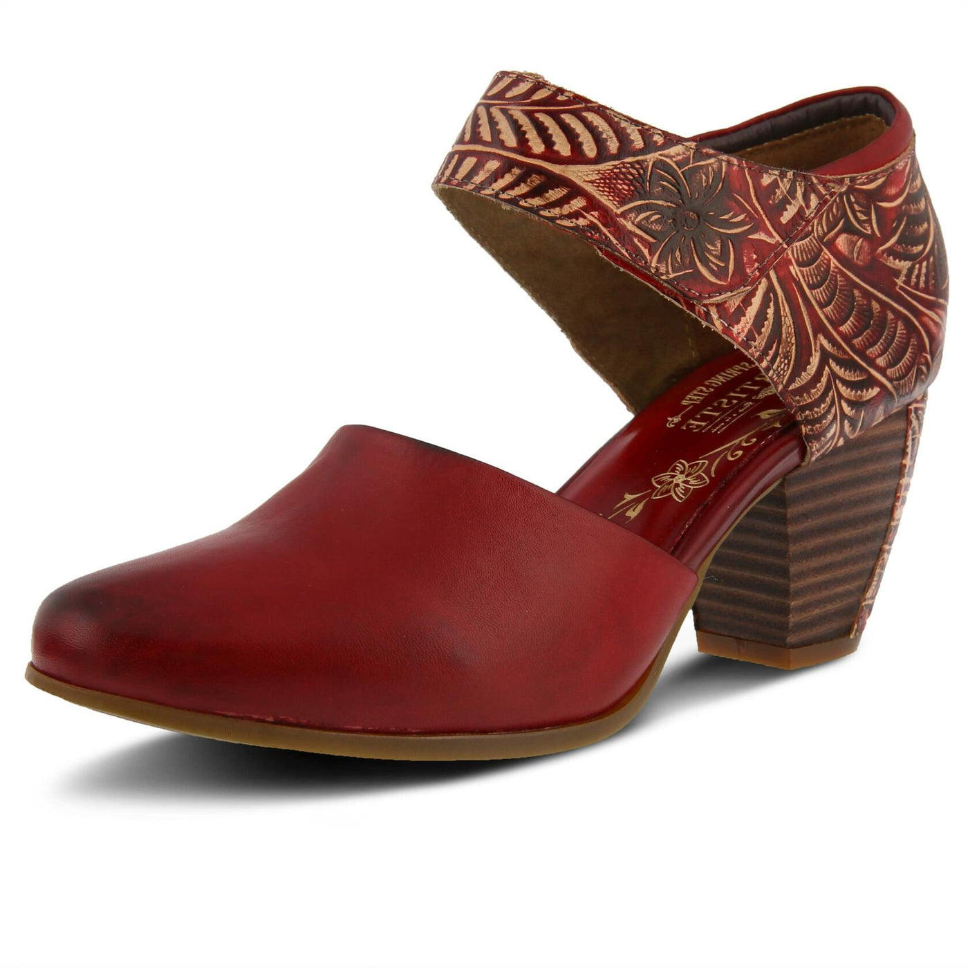Spring Step L'Artiste Women's Toolie Mary Jane Shoe Red EU 39 / US 8.5