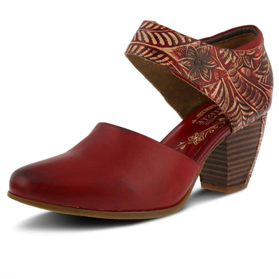 Spring Step L'Artiste Women's Toolie Mary Jane Shoe Red EU 39 / US 8.5