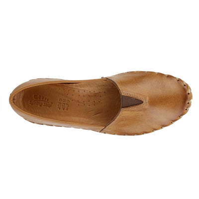 Spring Step Kathaleta Shoes for Women - Ladies Slip-On Shoes with Rubber Outsole - Comfortable Leather Shoes for Womens - Brown EU 40 / US 9