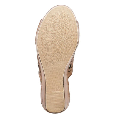 Spring Step Women's Labarnas Slide Sandal Brown EU 42 / US 10.5-11
