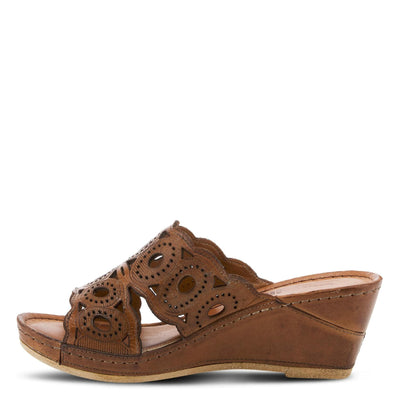 Spring Step Women's Labarnas Slide Sandal Brown EU 42 / US 10.5-11