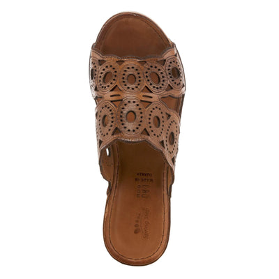 Spring Step Women's Labarnas Slide Sandal Brown EU 42 / US 10.5-11