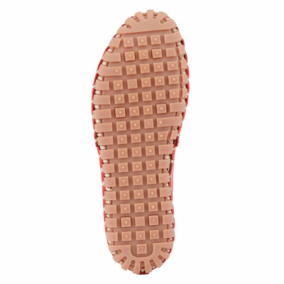 Spring Step Kathaleta Shoes for Women - Ladies Slip-On Shoes with Rubber Outsole - Comfortable Leather Shoes for Womens - Red EU 41 / US 9.5-10