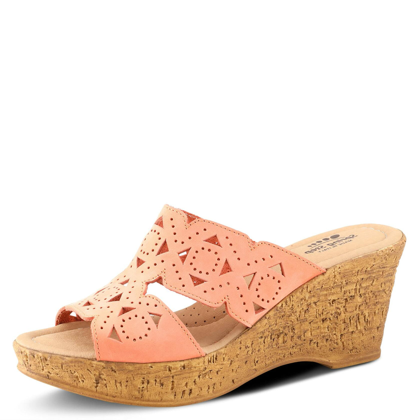 Spring Step Women's Flamyo Sandal, Peach, 5.5-6