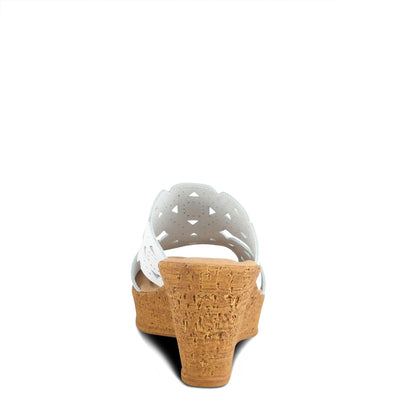 Spring Step Women's Flamyo Slide Sandal White EU 42 / US 10.5-11