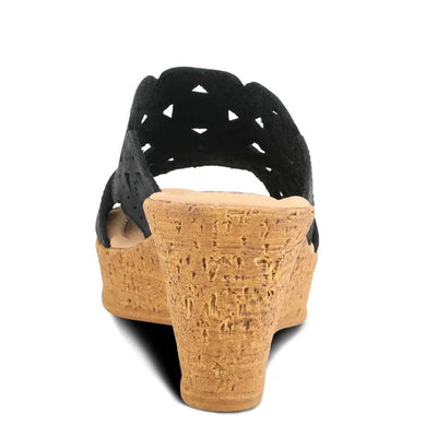Spring Step Women's Flamyo Sandal, Black Nubuck, 9.5-10