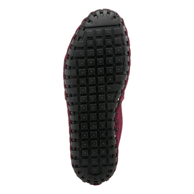 Spring Step Kathaleta Shoes for Women - Ladies Slip-On Shoes with Rubber Outsole - Comfortable Leather Shoes for Womens - Bordeaux EU 43 / US 11.5-12