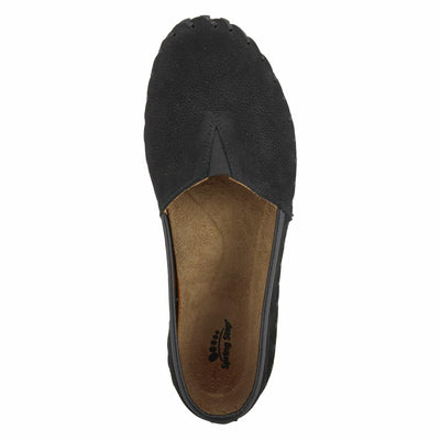 Spring Step Kathaleta-Croco Shoes for Women - Ladies Leather Booties with Rubber Outsole - Comfortable Slip-On Flat Shoes for Womens