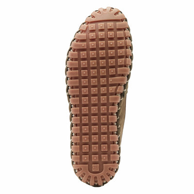 Spring Step Kathaleta Shoes for Women - Ladies Slip-On Shoes with Rubber Outsole - Comfortable Leather Shoes for Womens - Dark Olive EU 40 / US 9