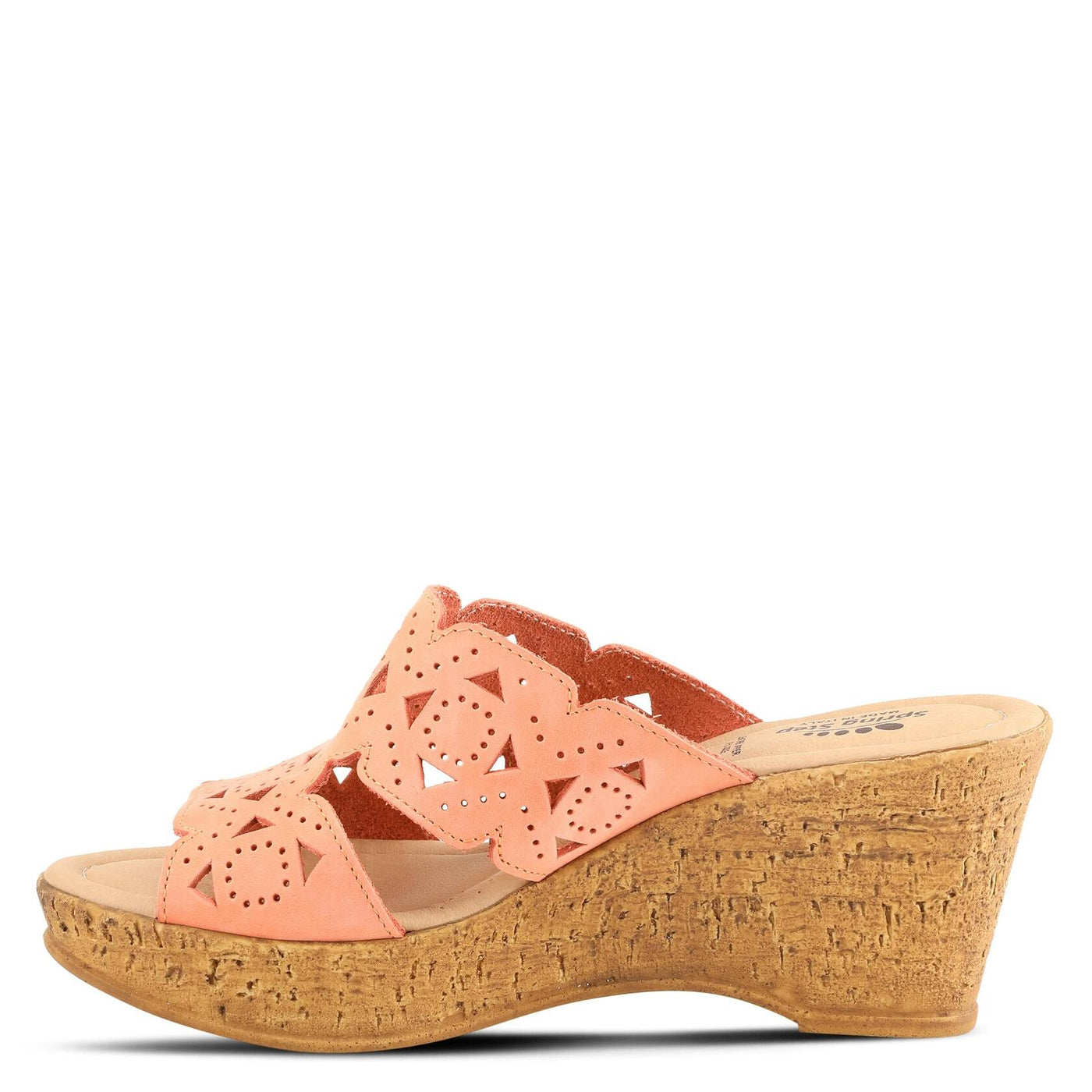 Spring Step Women's Flamyo Sandal, Peach, 5