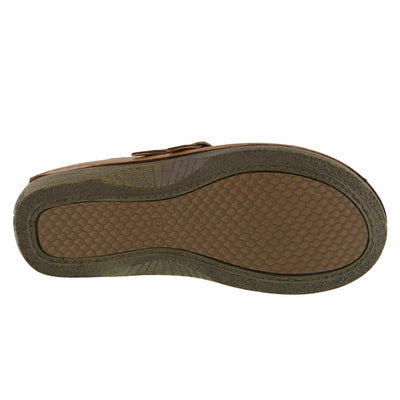 Spring Step Happy Mule Clogs for Women - Ladies Slip-On Clogs with Ajdustable Straps - Comfortable Slip-On Loafers for Women - Medium Brown EU 41 / US 9.5-10