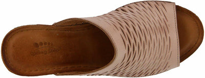 Spring Step Women's CUNACENA Slipper, Light Pink, 7.5-8