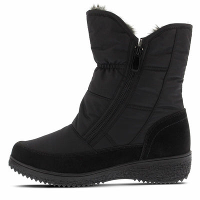 Spring Step Women's Ernestina Snow Boot, Black, 42 EU/10.5-11 M US
