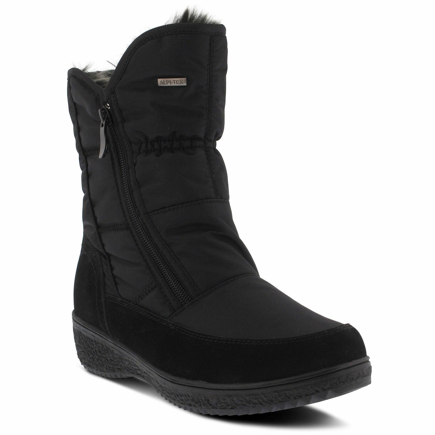 Spring Step Women's Ernestina Snow Boot, Black, 42 EU/10.5-11 M US