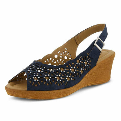 Spring Step Saibara Navy 41 (US Women's 9.5-10) M