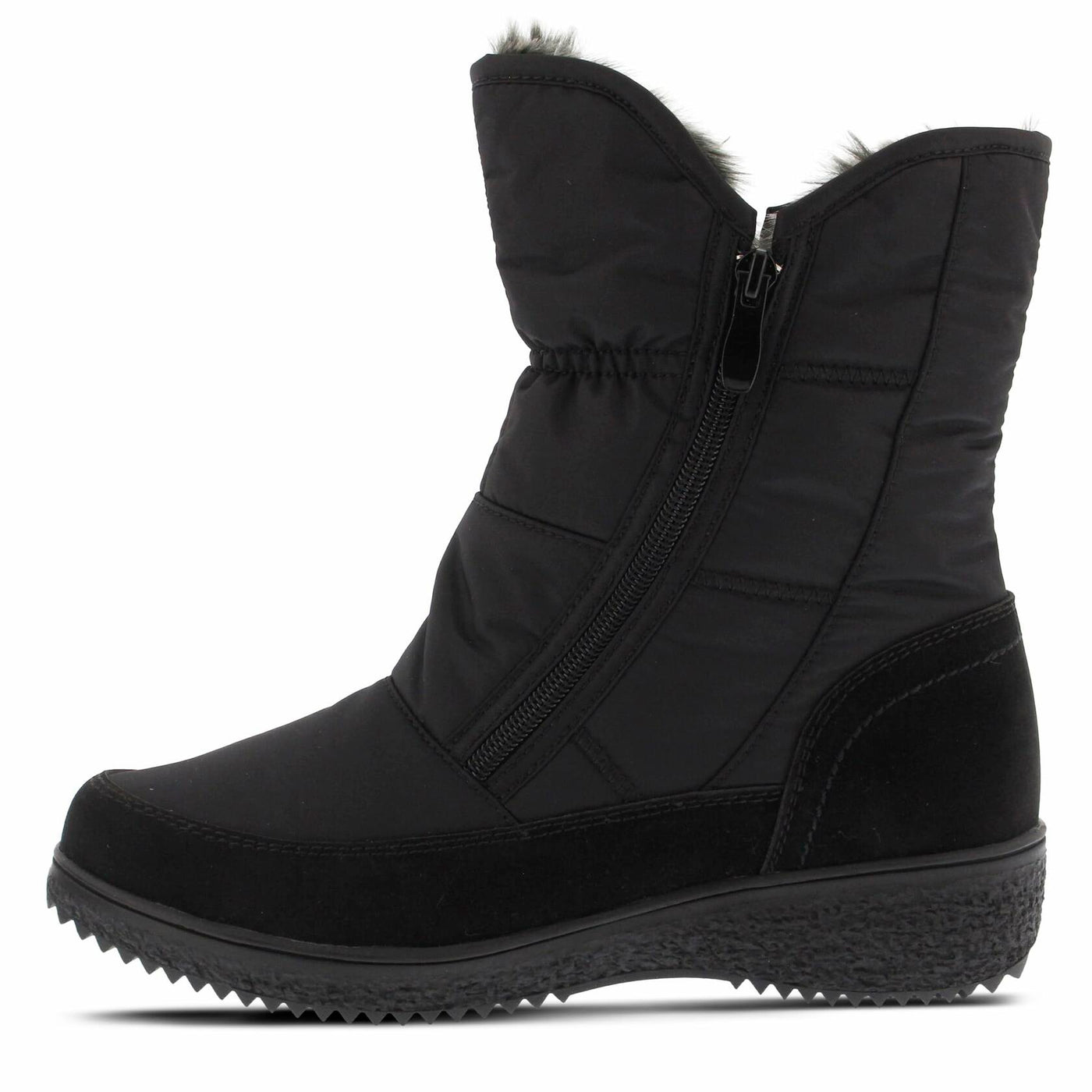 Spring Step Women's Ernestina Snow Boot, Black, 37 EU/6.5-7 M US