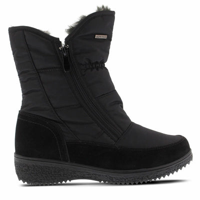 Spring Step Women's Ernestina Snow Boot, Black, 37 EU/6.5-7 M US