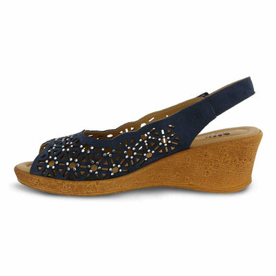 Spring Step Saibara Navy 41 (US Women's 9.5-10) M