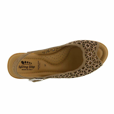 Spring Step Saibara Beige 41 (US Women's 9.5-10) M