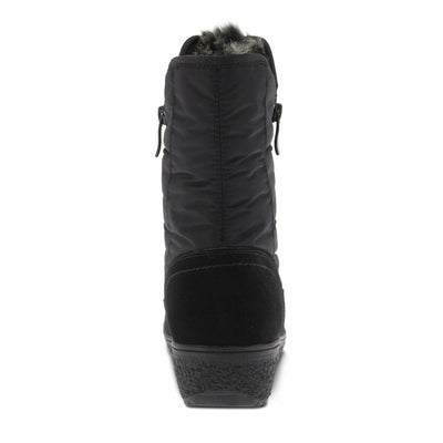 Spring Step Women's Ernestina Snow Boot, Black, 37 EU/6.5-7 M US