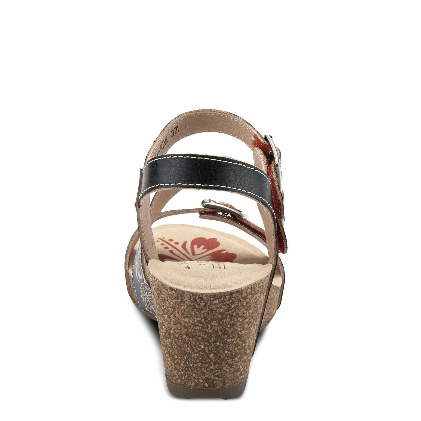 L’Artiste by Spring Step Women's Tanja Sandal, Red Multi, 10.5-11