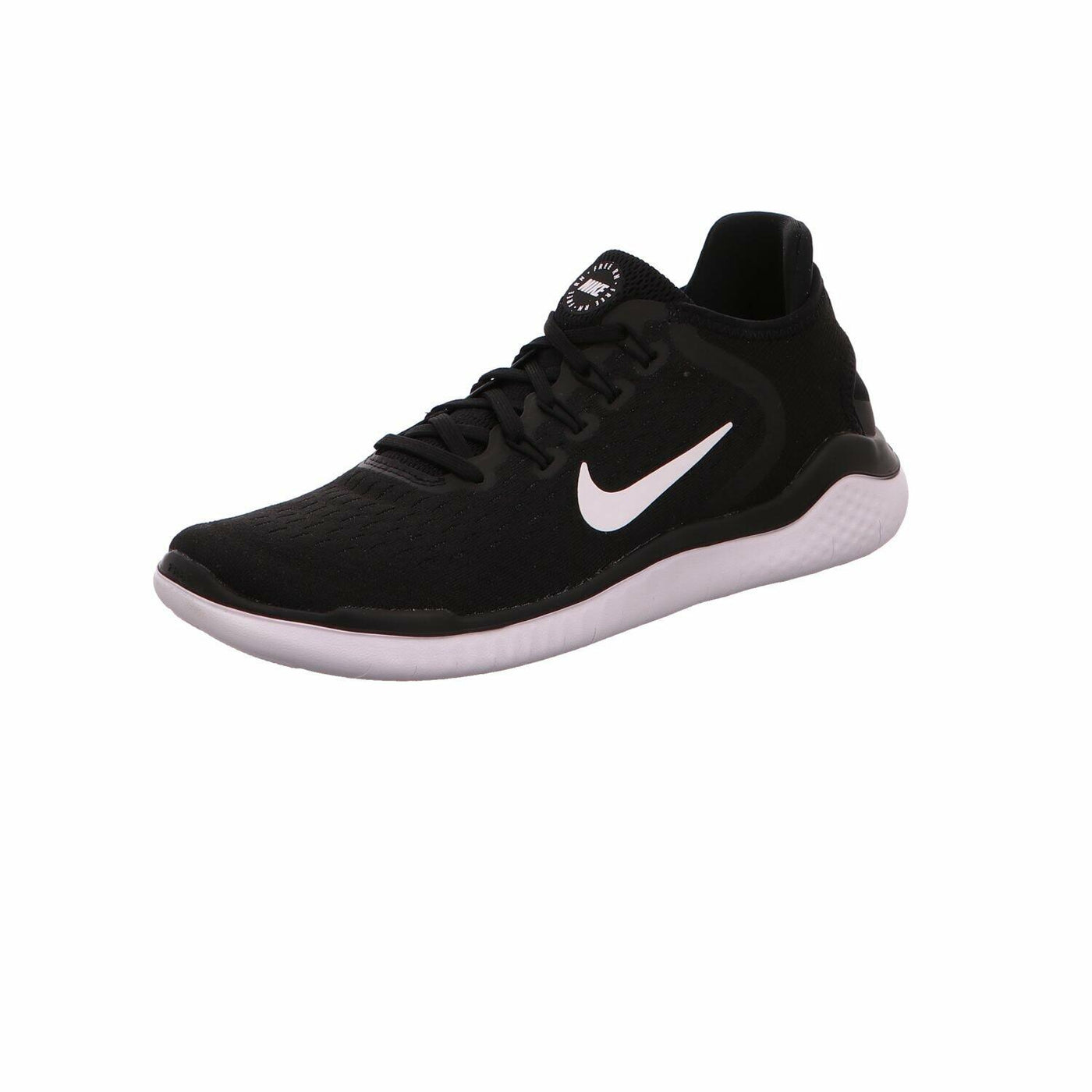 Nike Mens Free RN 2018 942836 100 - Size 11.5 Black/White