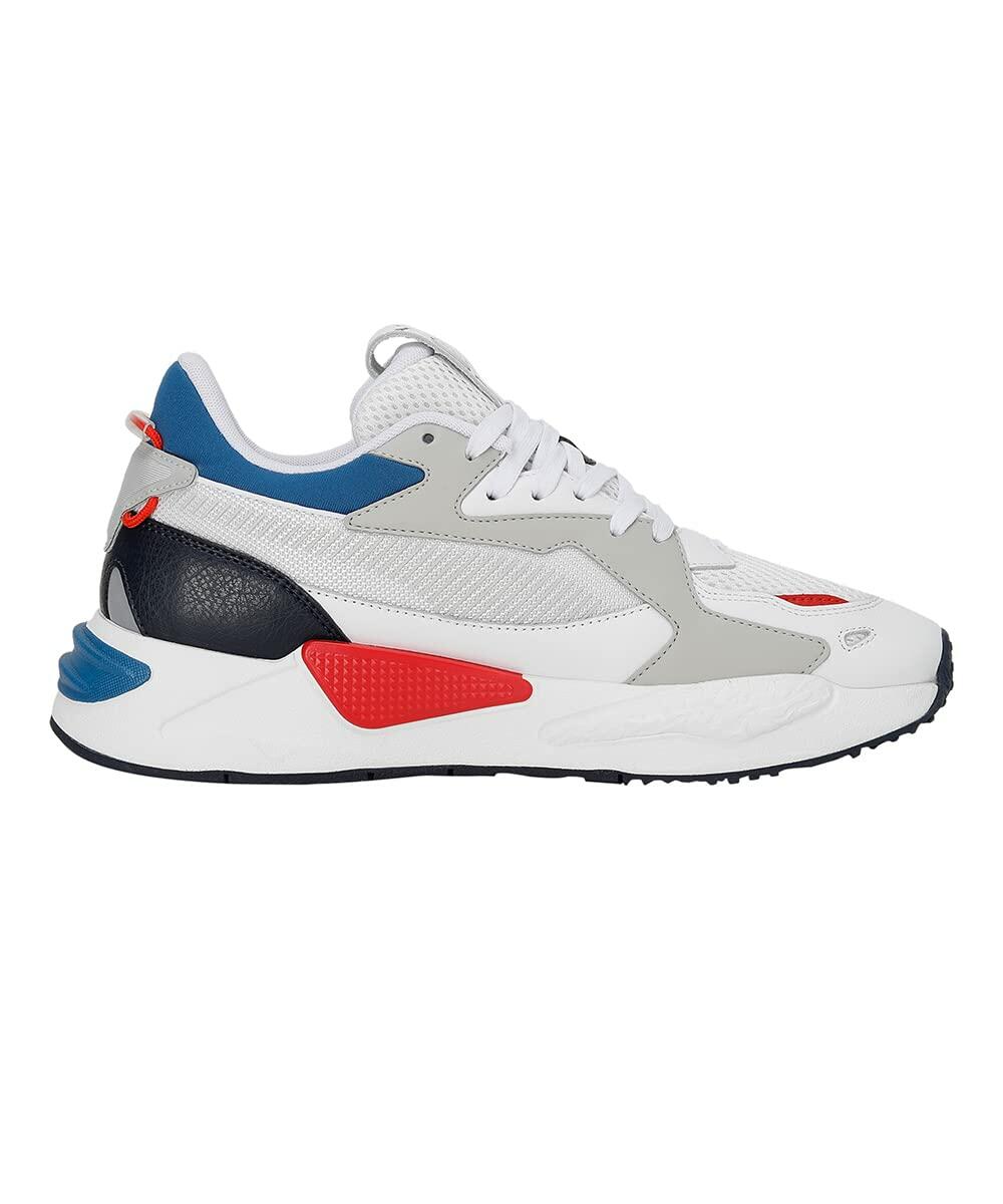 PUMA Unisex Sneaker, White, 10.5 US Men