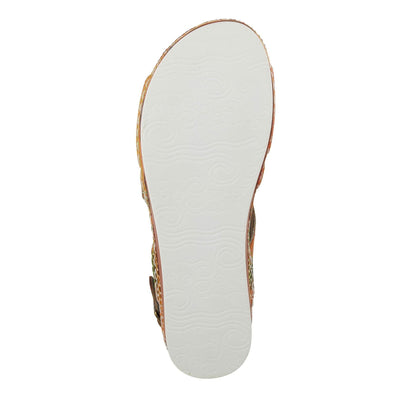 L’Artiste by Spring Step Women's Sumacah-cam Slide Sandal, Camel, 39 EU/8.5 M US