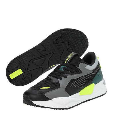 PUMA Unisex's Sneaker, Black, 7.5 us