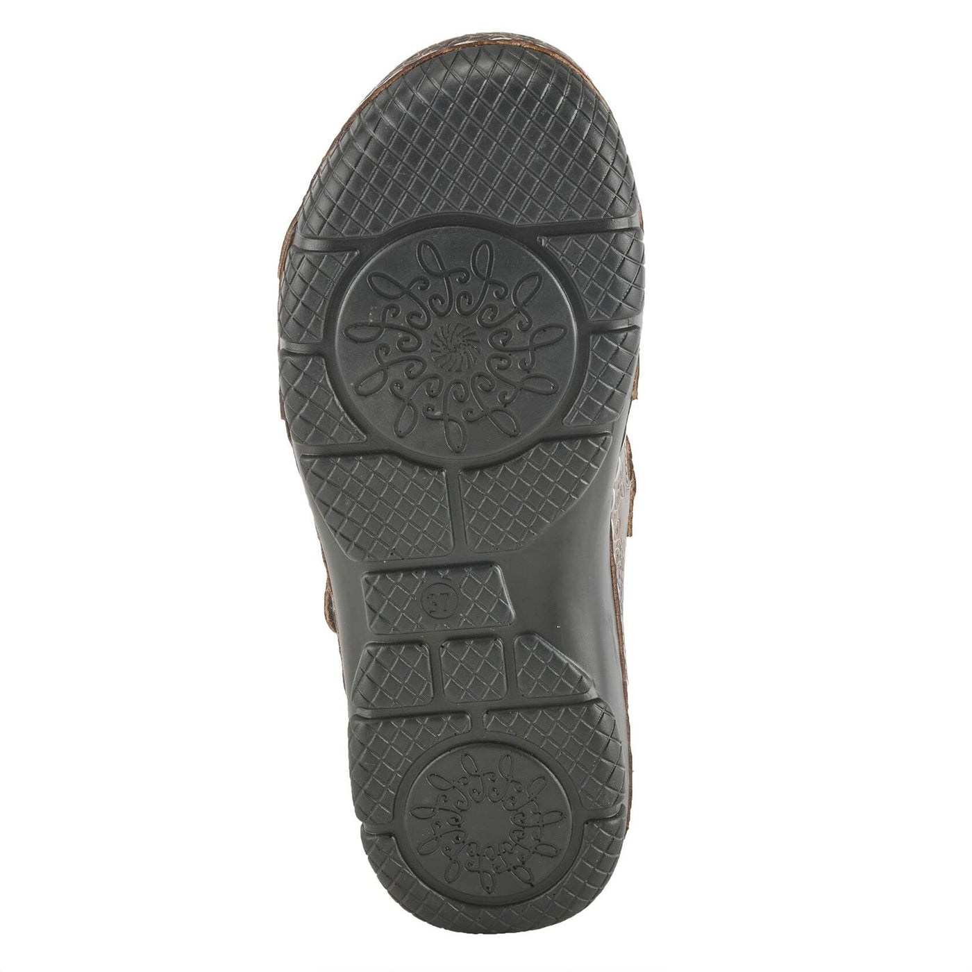 Spring Step L'Artiste Women's Popcorn Slide Sandal Brown EU 38 / US 7.5-8