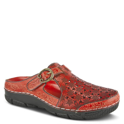 Spring Step L'Artiste Women's Popcorn Slide Sandal Red EU 40 / US 9