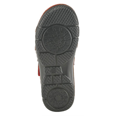 Spring Step L'Artiste Women's Popcorn Slide Sandal Red EU 40 / US 9