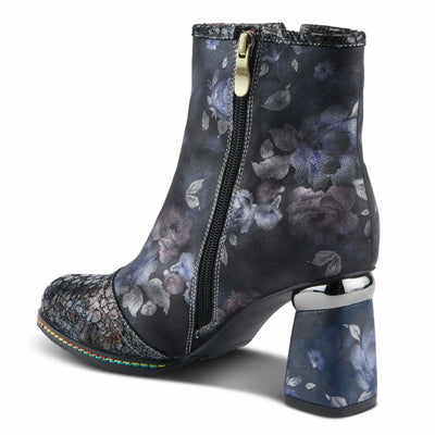 L'Artiste by Spring Step Women's Carre Fashion Boot, Black Multi, 7