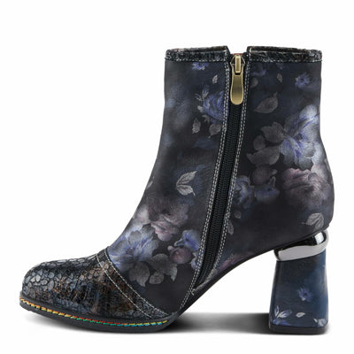 L'Artiste by Spring Step Women's Carre Fashion Boot, Black Multi, 7